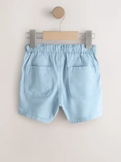 Lichtblauw - Shorts met trekkoord (3mnd-7jr)