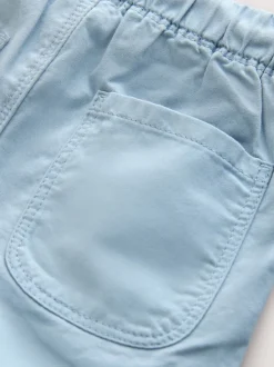 Lichtblauw - Shorts met trekkoord (3mnd-7jr)