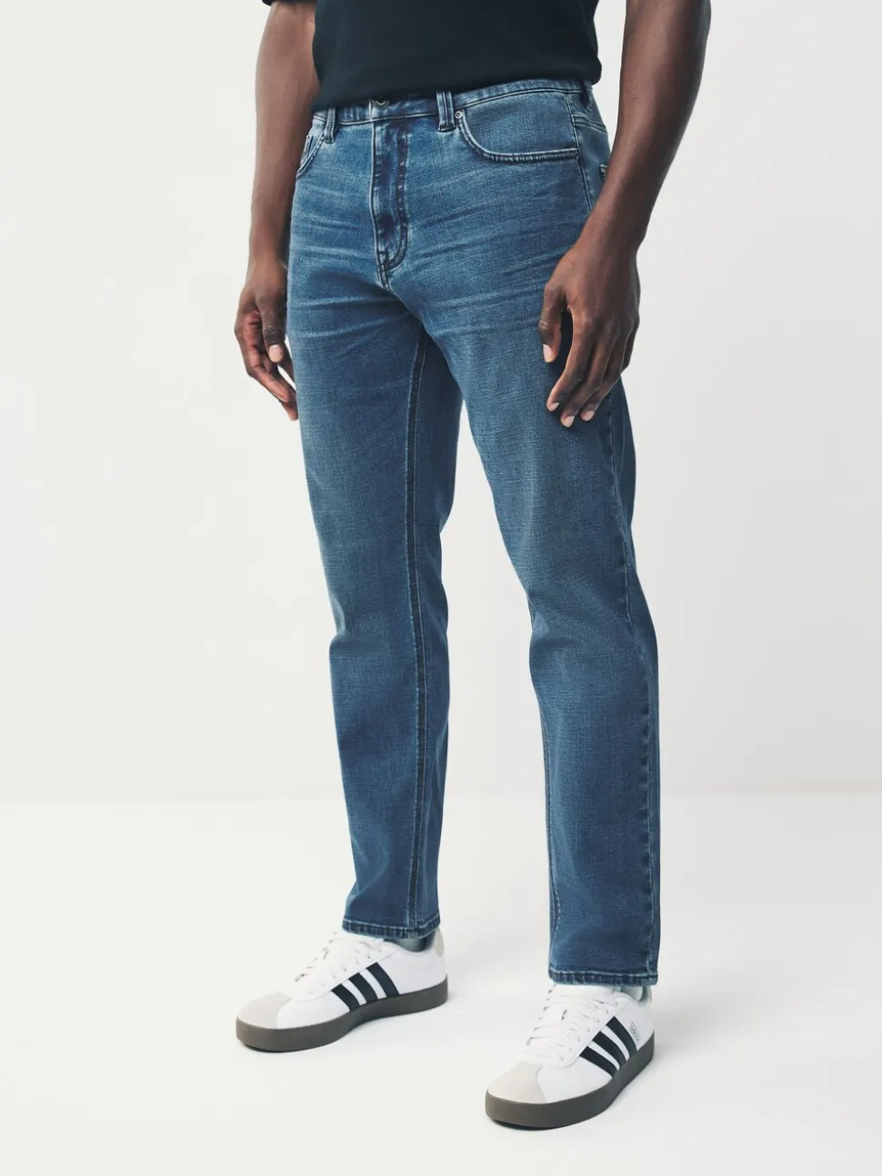 Lichtblauw - Slim Fit - Motionflex jeans
