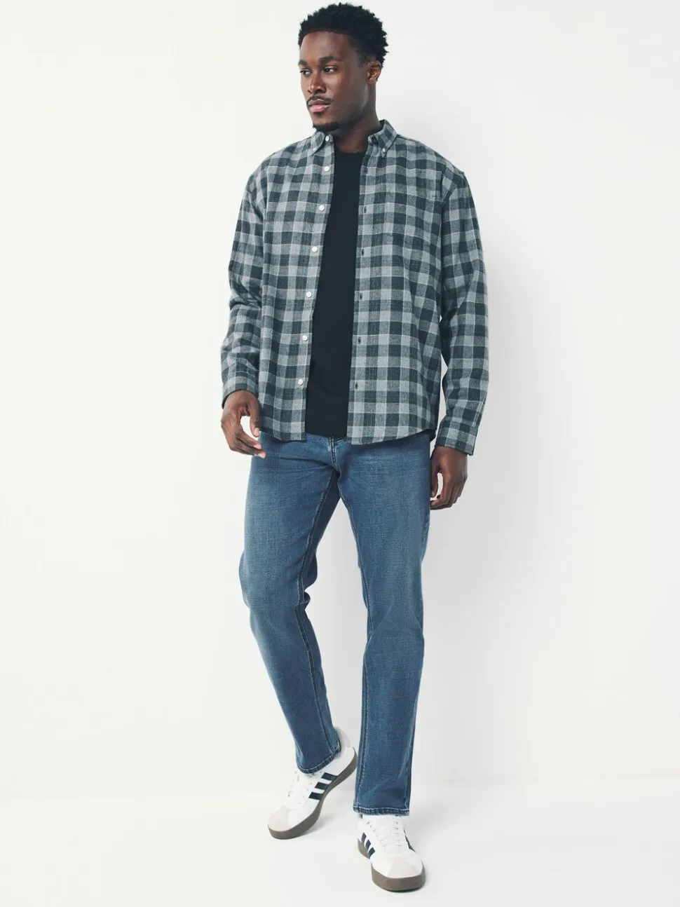 Lichtblauw - Slim Fit - Motionflex jeans