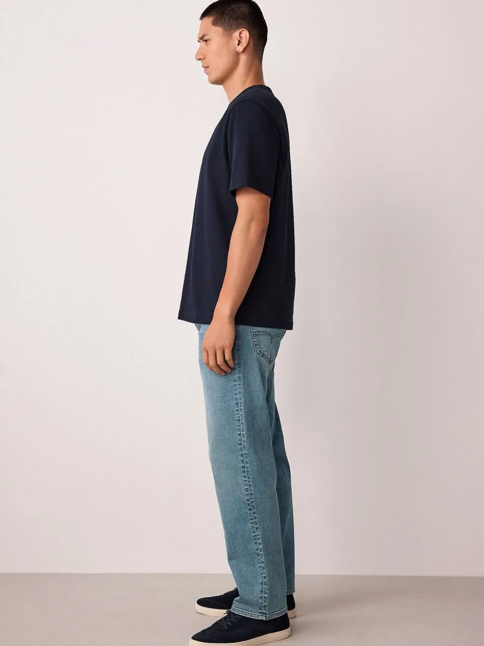 Lichtblauw - Straight fit - Motionflex jeans