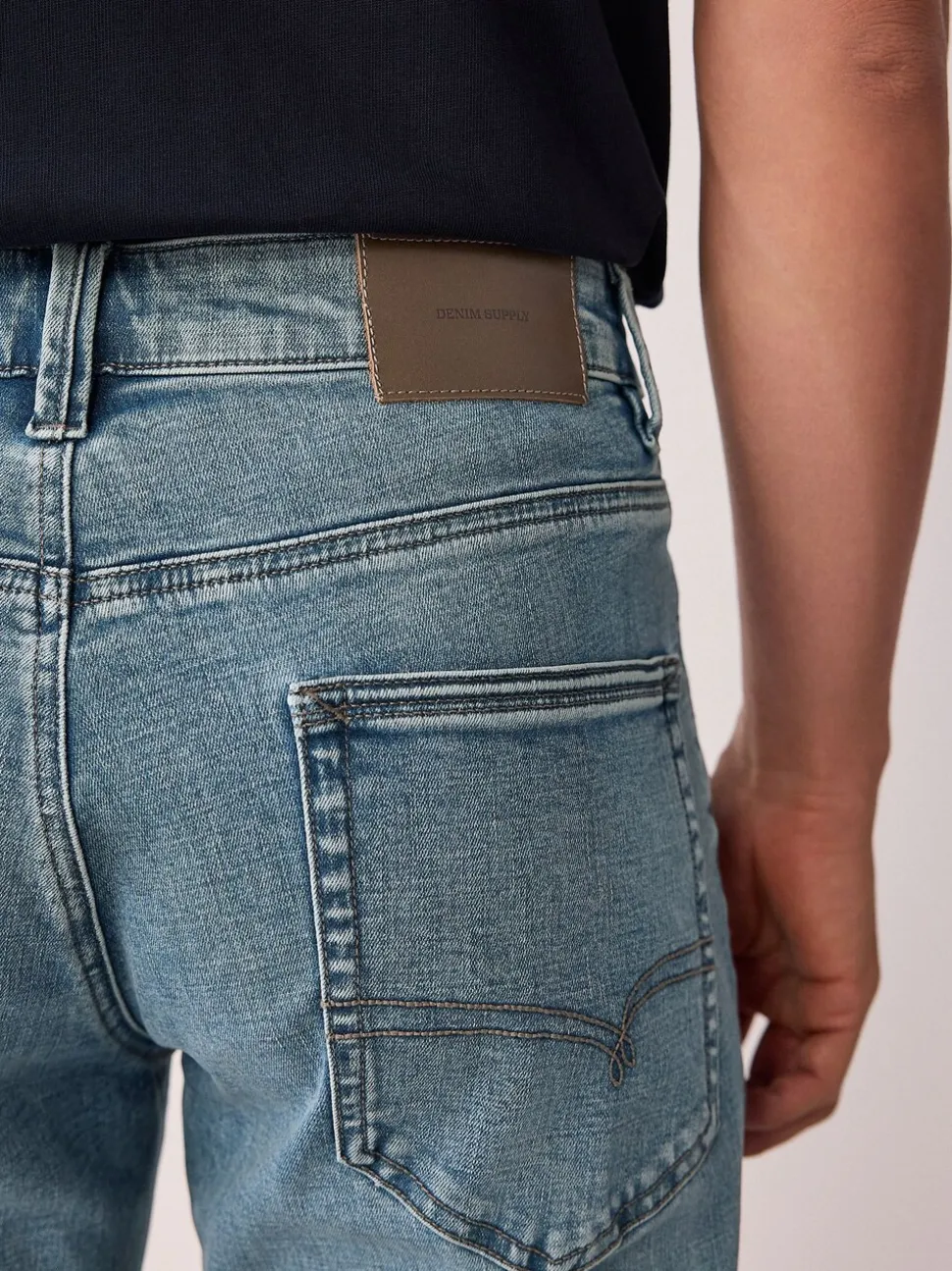 Lichtblauw - Straight fit - Motionflex jeans