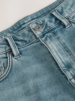 Lichtblauw - Straight fit - Motionflex jeans