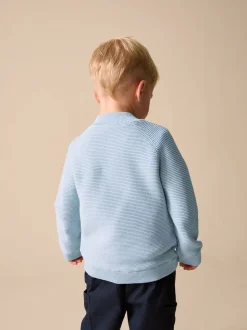 Lichtblauw - Vest met ritssluiting (3 mnd-7 jr)