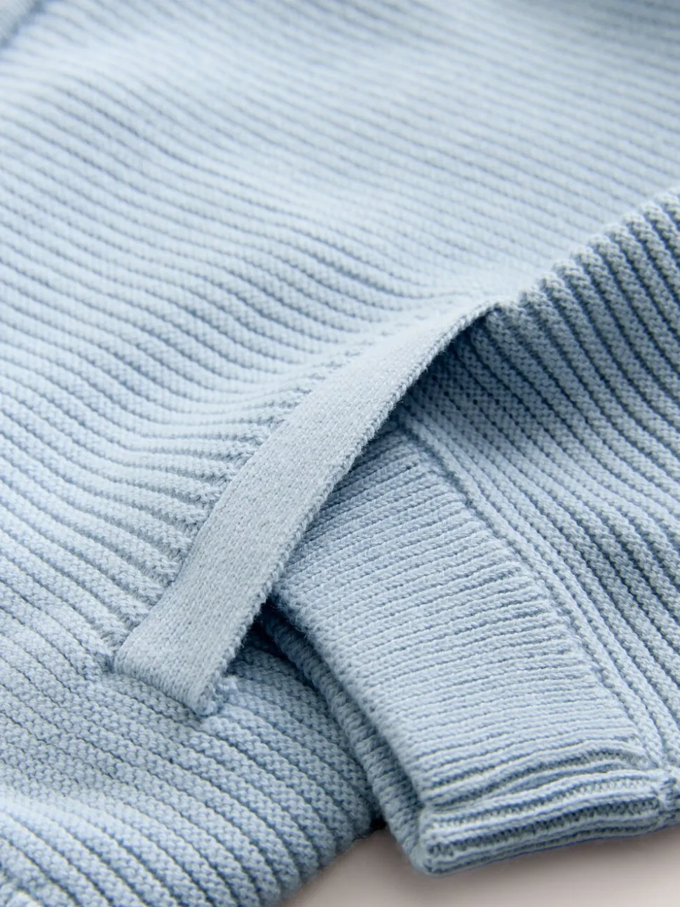 Lichtblauw - Vest met ritssluiting (3 mnd-7 jr)