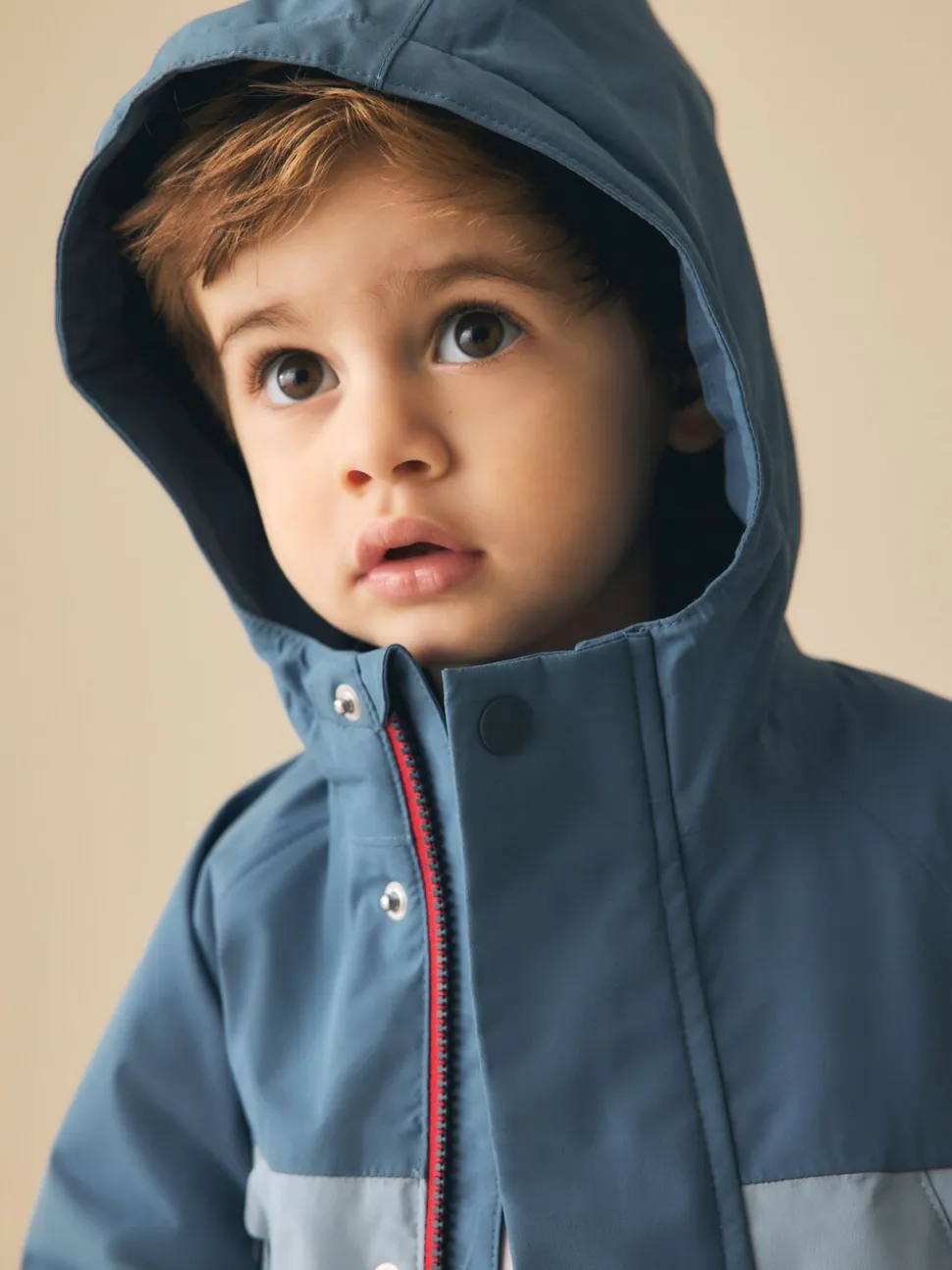 Lichtblauw - Waterproof Fleece Lined Anorak (3mths-7yrs)