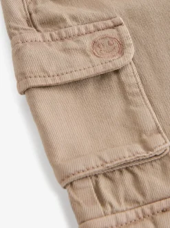 Lichtbruin - 100% katoenen Cargobroeken Jeans (3mnd-7jr)