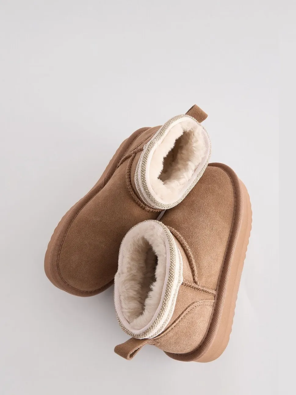 Lichtbruin - Baker by Ted Baker waterafstotende behaaglijke suède meisjes Boots
