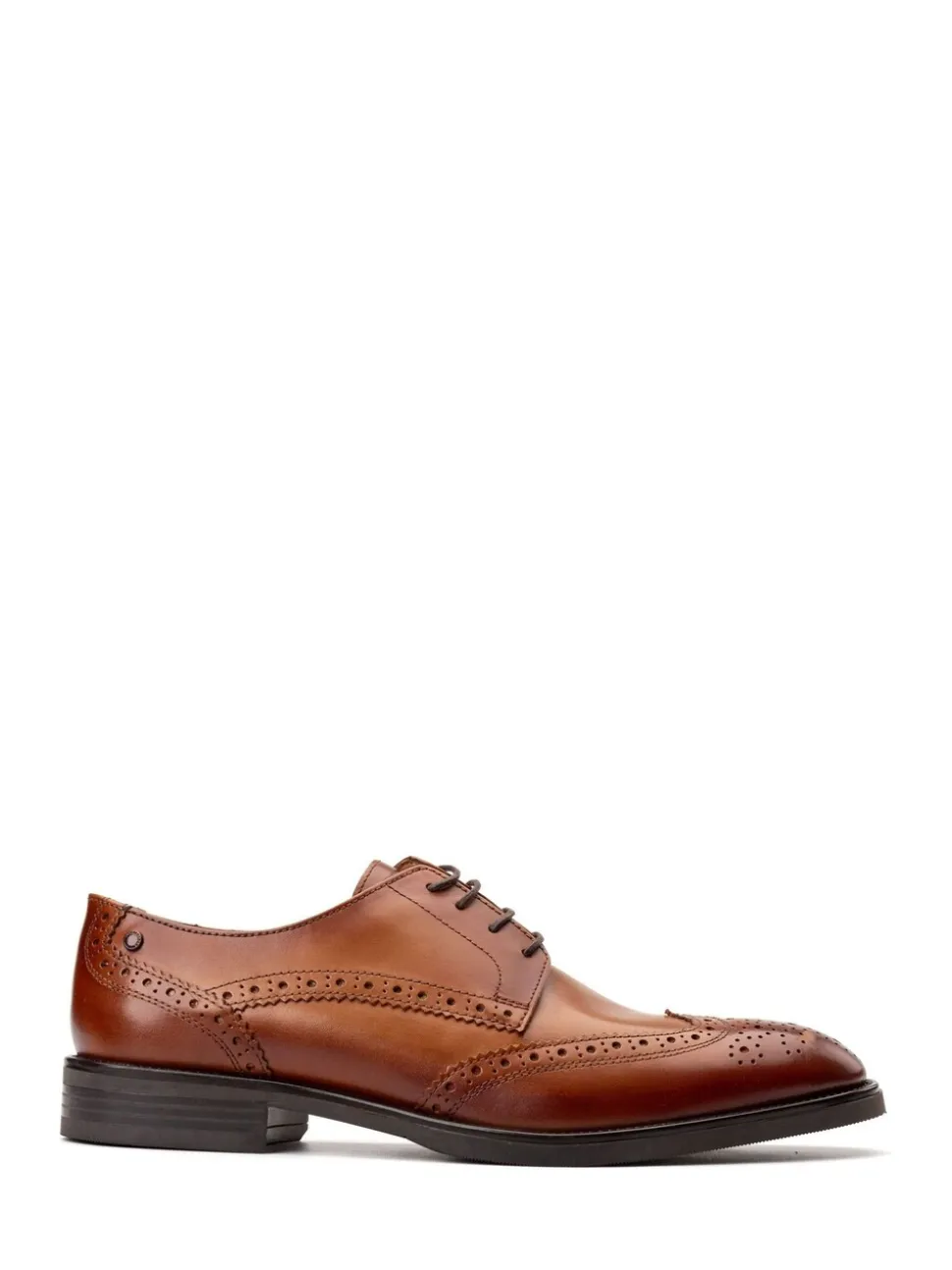 Lichtbruin - Base London Pocket Brogue Shoe