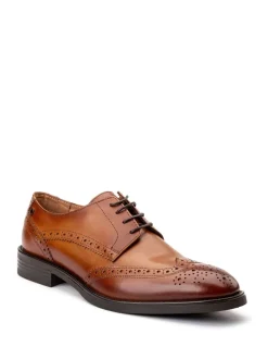 Lichtbruin - Base London Pocket Brogue Shoe
