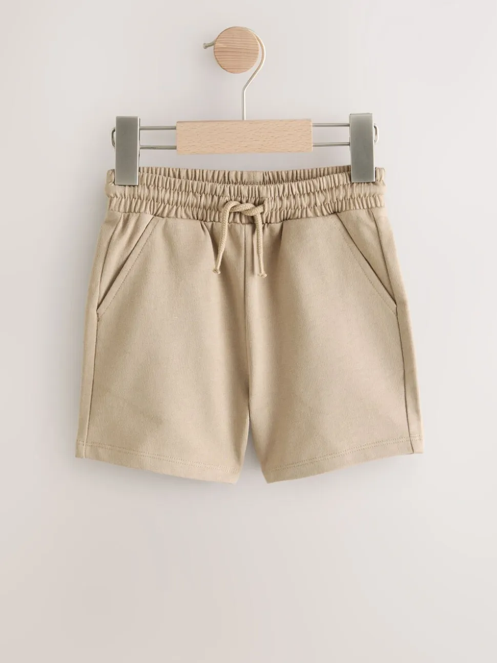 Lichtbruin - Jersey short (3 mnd-7 jr)