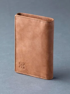 Lichtbruin - Lakeland Leather Bowston portemonnee met opvouwbaar ontwerp