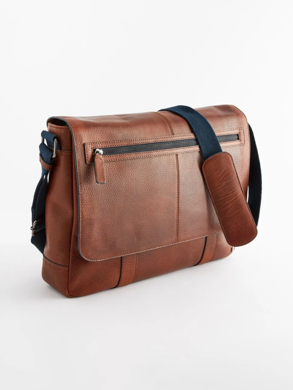 Lichtbruin - Messenger-tas