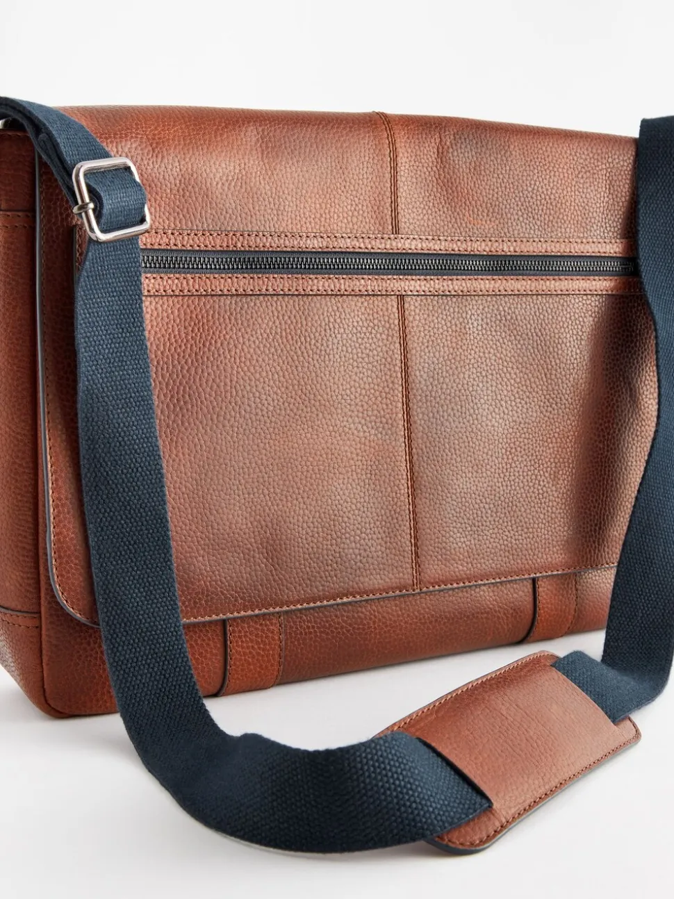 Lichtbruin - Messenger-tas