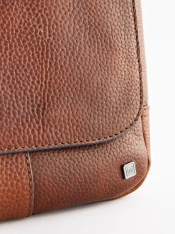 Lichtbruin - Messenger-tas