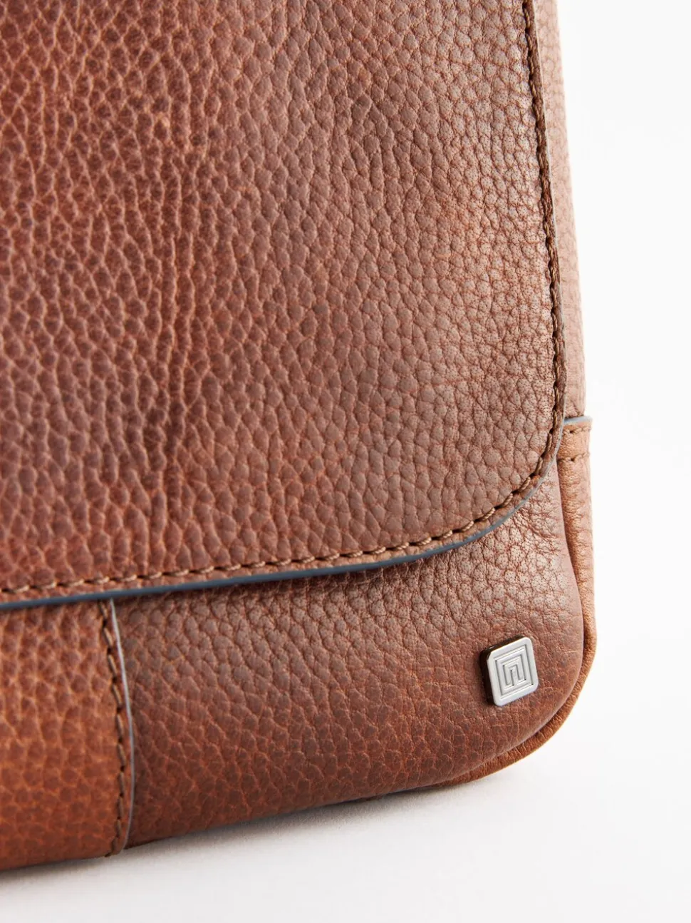 Lichtbruin - Messenger-tas