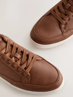 Lichtbruin - Modieus casual sneakers
