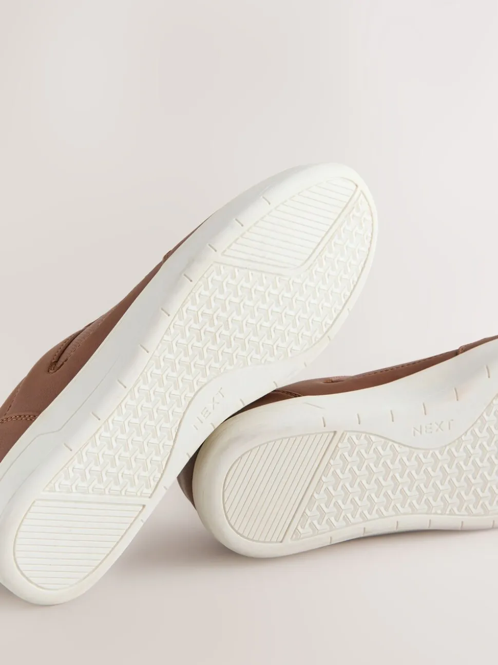 Lichtbruin - Modieus casual sneakers