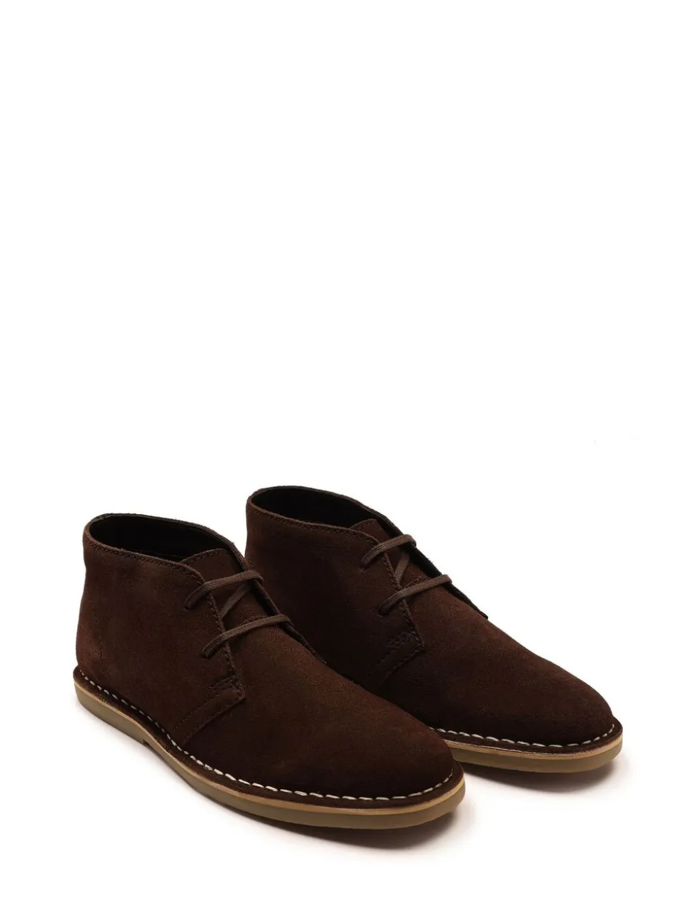 Lichtbruin - Off The Hook Sahara suède leren Desert Chukka Vetersluiting Boots