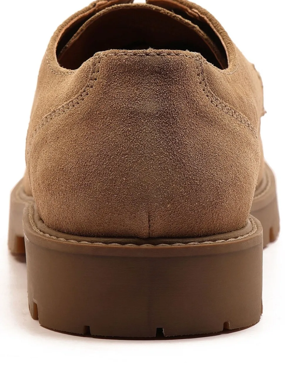 Lichtbruin - Off The Hook Harvey Suede Leather Casual Lace-Up Boat Shoes