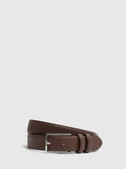 Lichtbruin - Reiss - Dante - Gladde leren riem