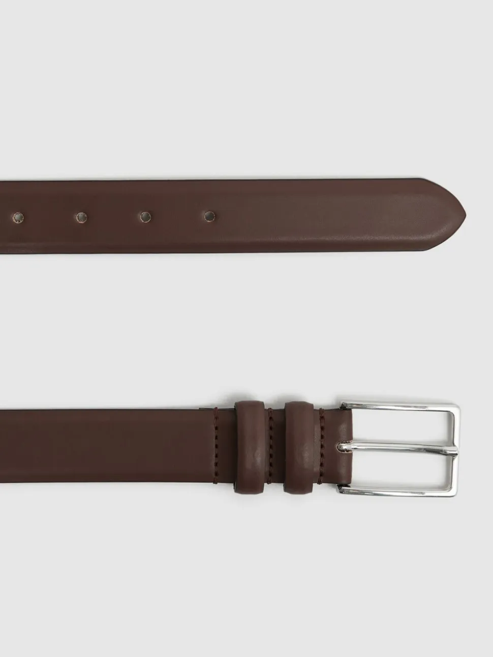 Lichtbruin - Reiss - Dante - Gladde leren riem