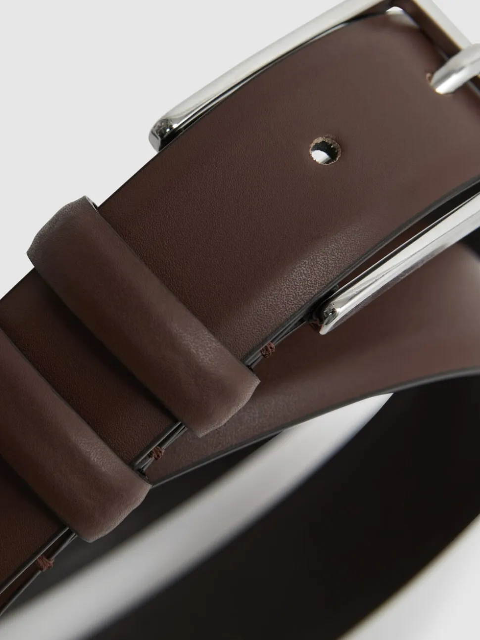 Lichtbruin - Reiss - Dante - Gladde leren riem
