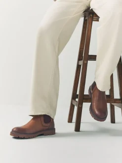 Lichtbruin - Relaxed Chelsea Boots