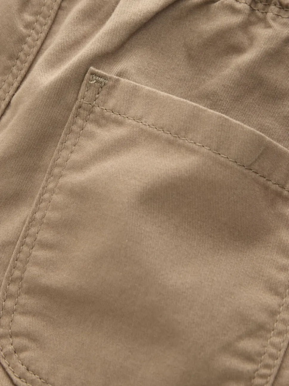 Lichtbruin - Shorts met trekkoord (3mnd-7jr)