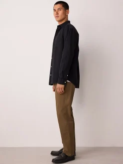 Lichtbruin - Slim Fit - Stretchy chino