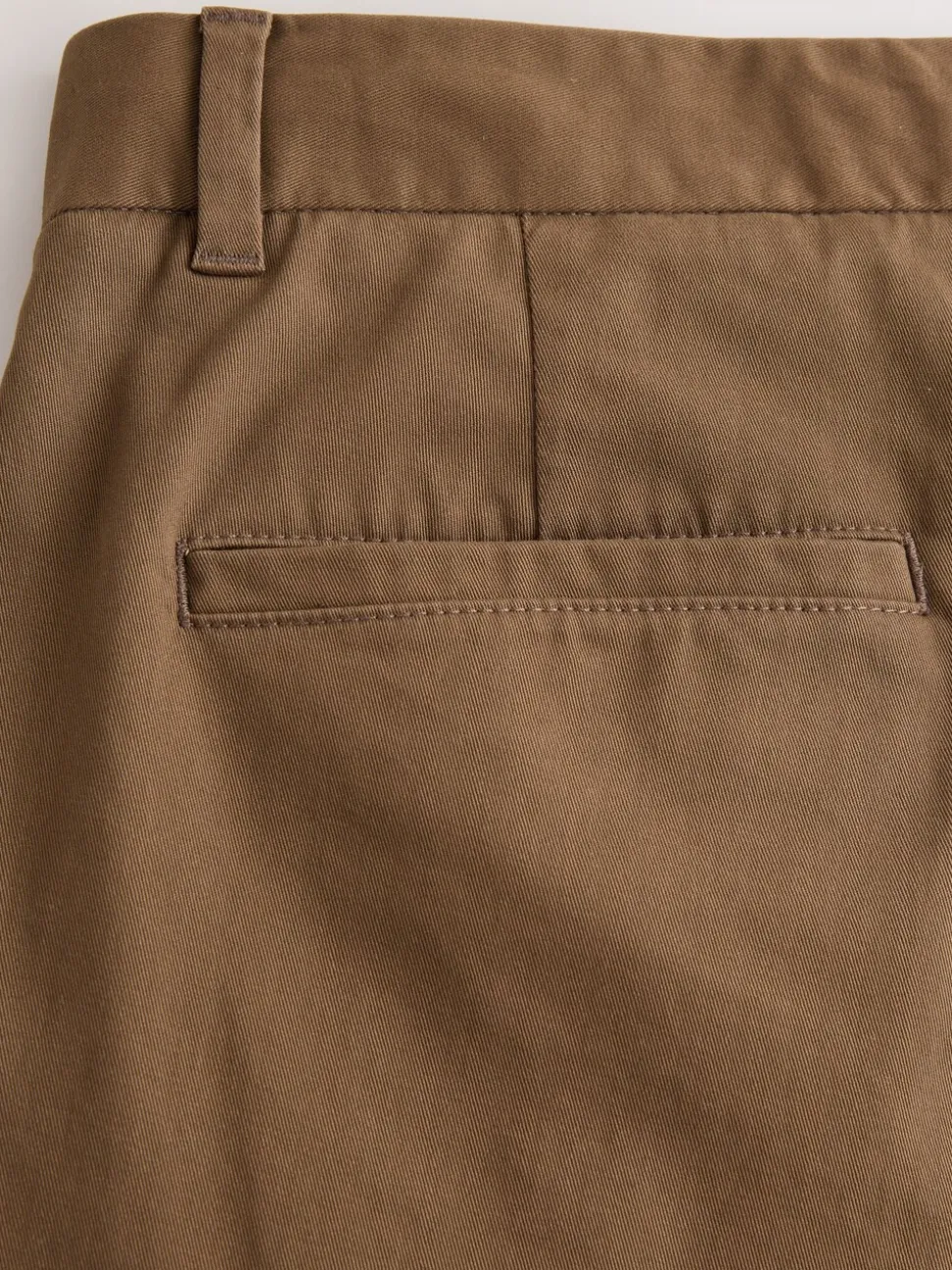 Lichtbruin - Slim Fit - Stretchy chino