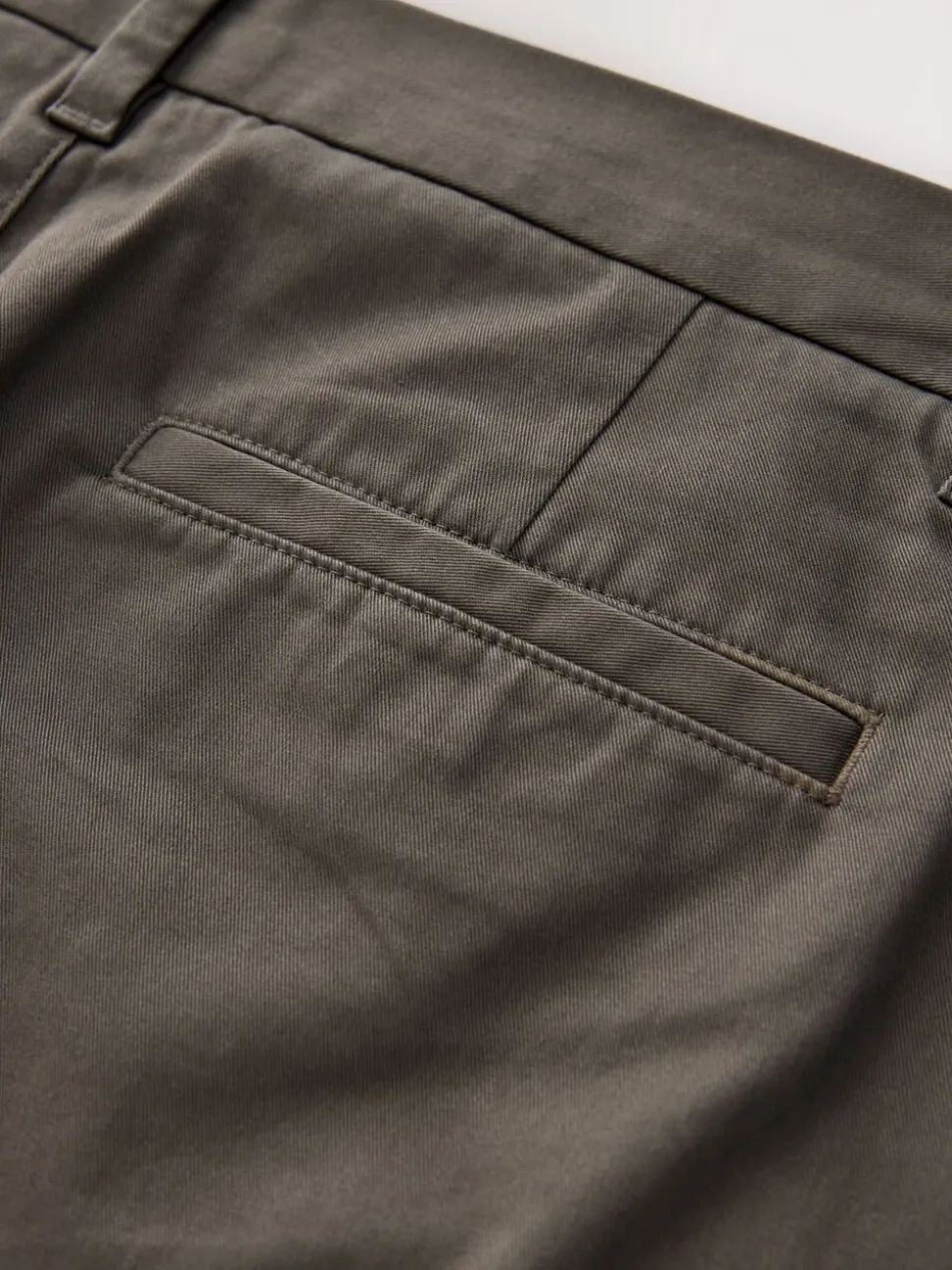 Lichtbruin - Slim Fit - Stretchy chino