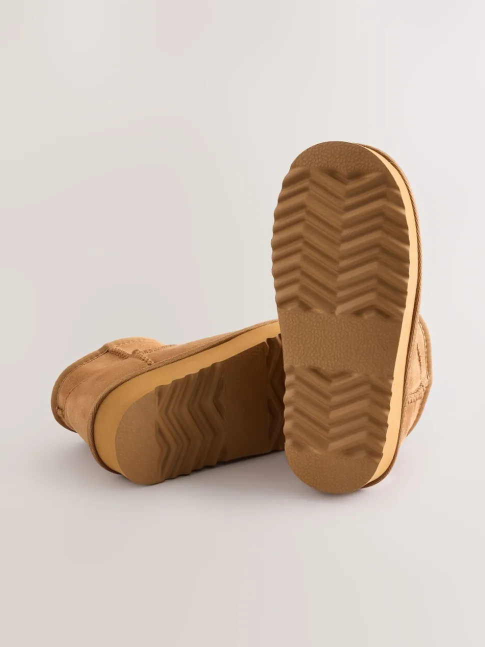 Lichtbruin - Slipper Ankle Boots