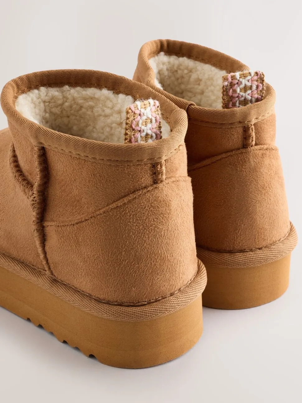 Lichtbruin - Slipper Ankle Boots