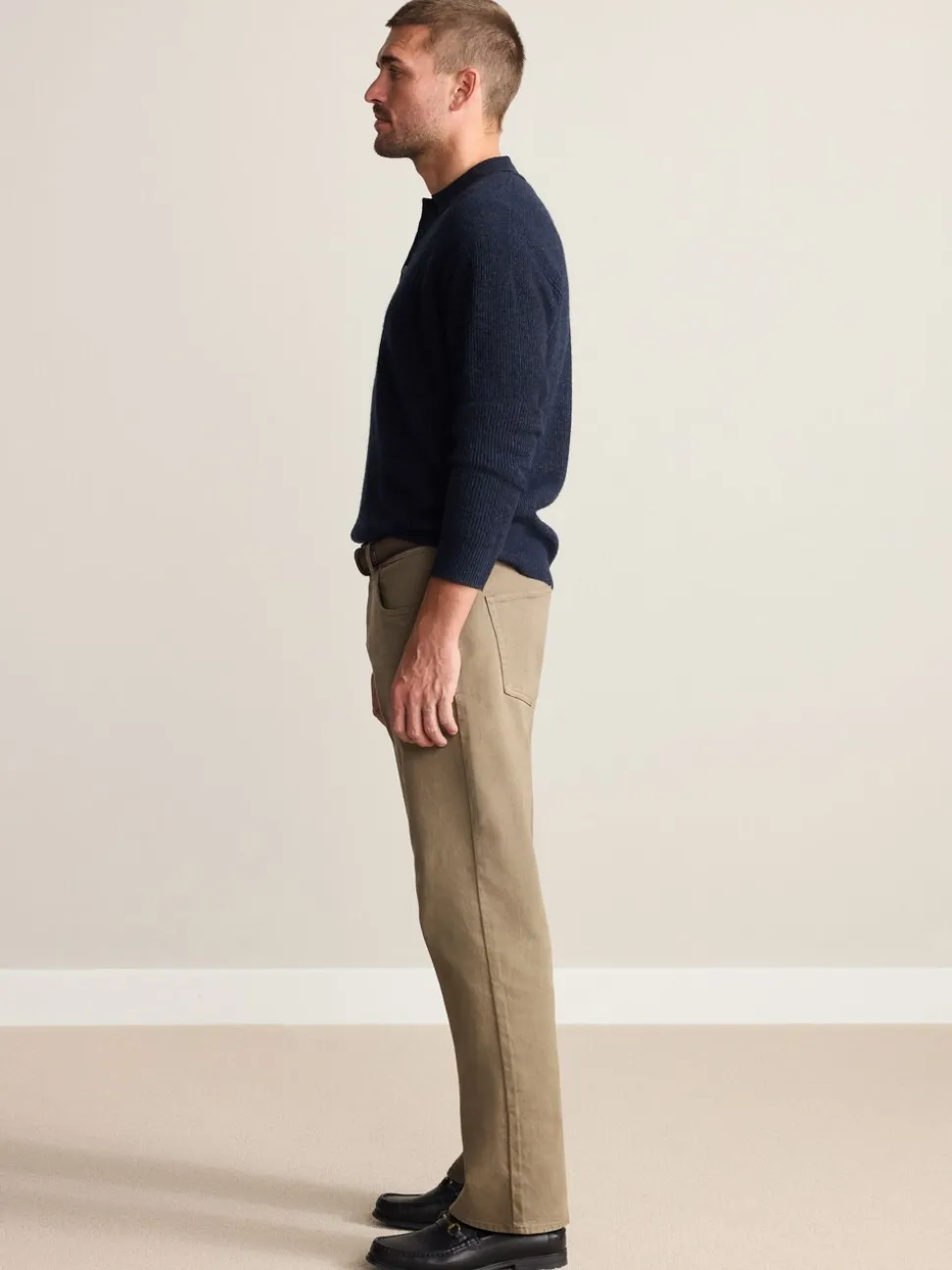 Lichtbruin - Straight fit - Signature jeans met ceintuur