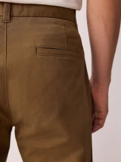 Lichtbruin - Straight fit - Stretchy chino