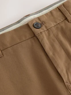Lichtbruin - Straight fit - Stretchy chino
