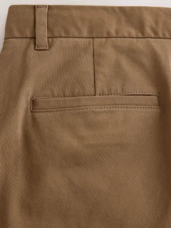 Lichtbruin - Straight fit - Stretchy chino