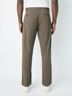 Lichtbruin - Straight fit - Stretchy chino