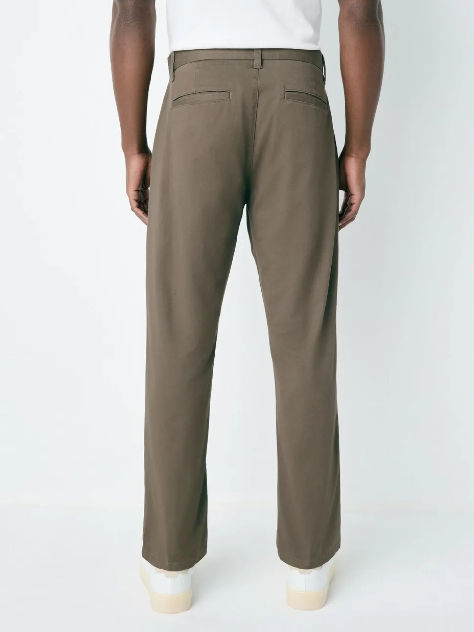 Lichtbruin - Straight fit - Stretchy chino