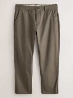 Lichtbruin - Straight fit - Stretchy chino