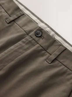 Lichtbruin - Straight fit - Stretchy chino