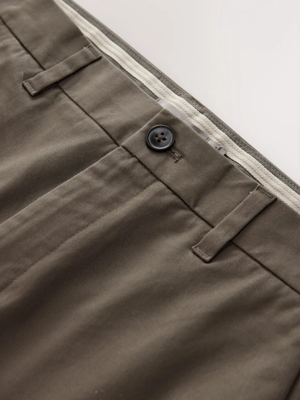 Lichtbruin - Straight fit - Stretchy chino