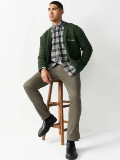 Lichtbruin - Strakke Pasvorm - Stretchy chino