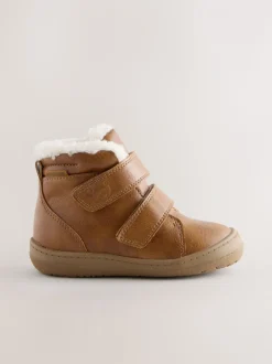 Lichtbruin - Waterdichte Boots met klittenbandsluiting