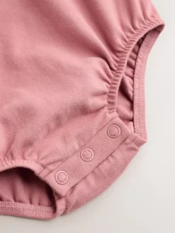 Lichtbruine luipaardprint - Baby Bodysuit met lange mouwen en bretelbroeken Set (0mnd-2jr)