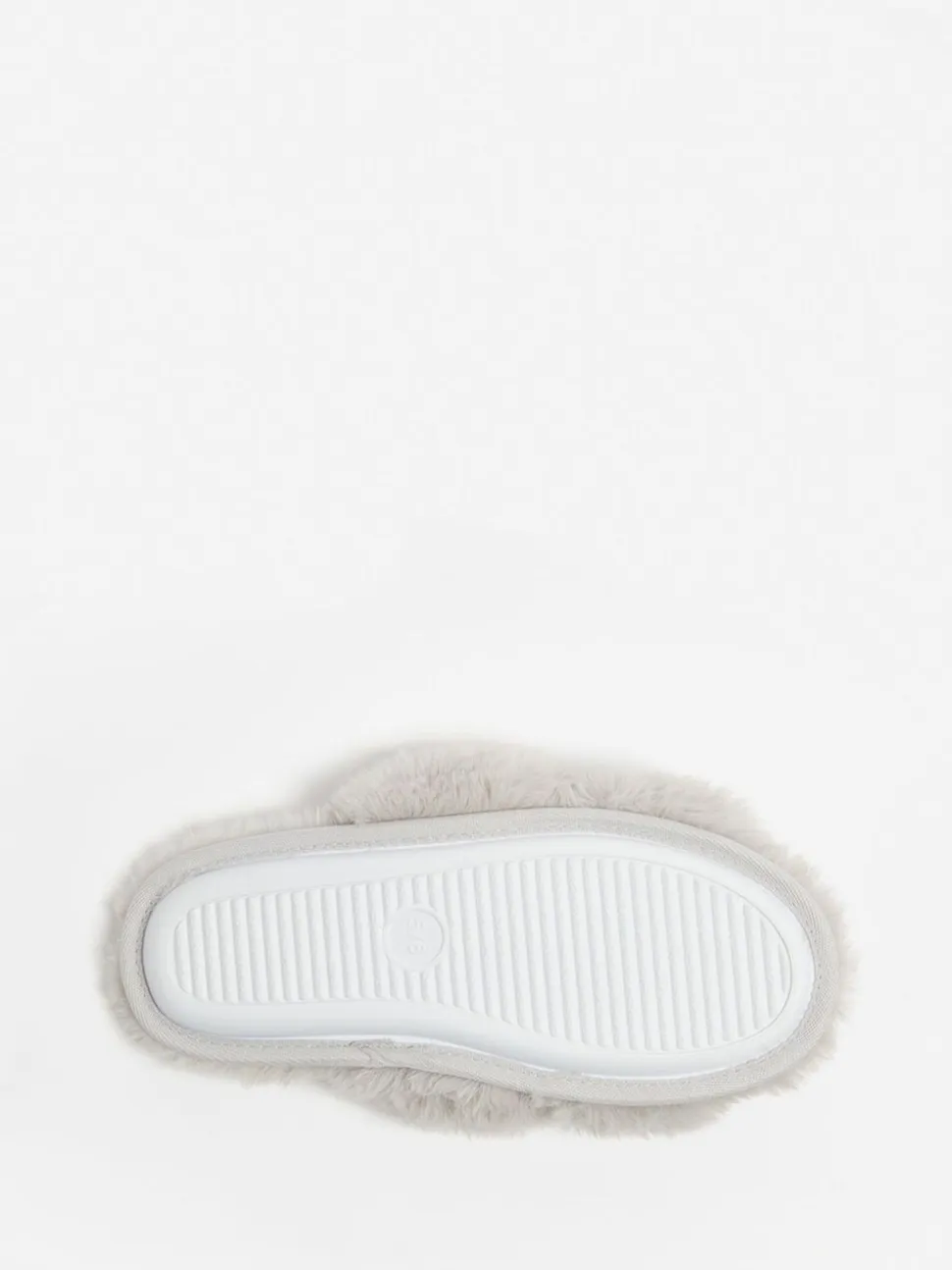 Lichtgrijs - Boux Avenue Cross Band Slippers