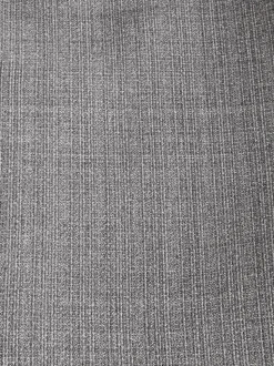 Lichtgrijs - Gilet van getextureerde wolmix