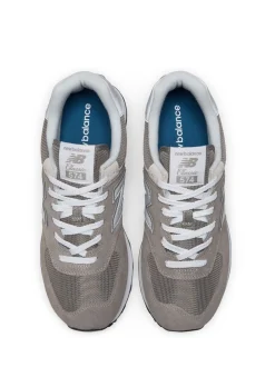 Lichtgrijs - New Balance 574 herenslippers