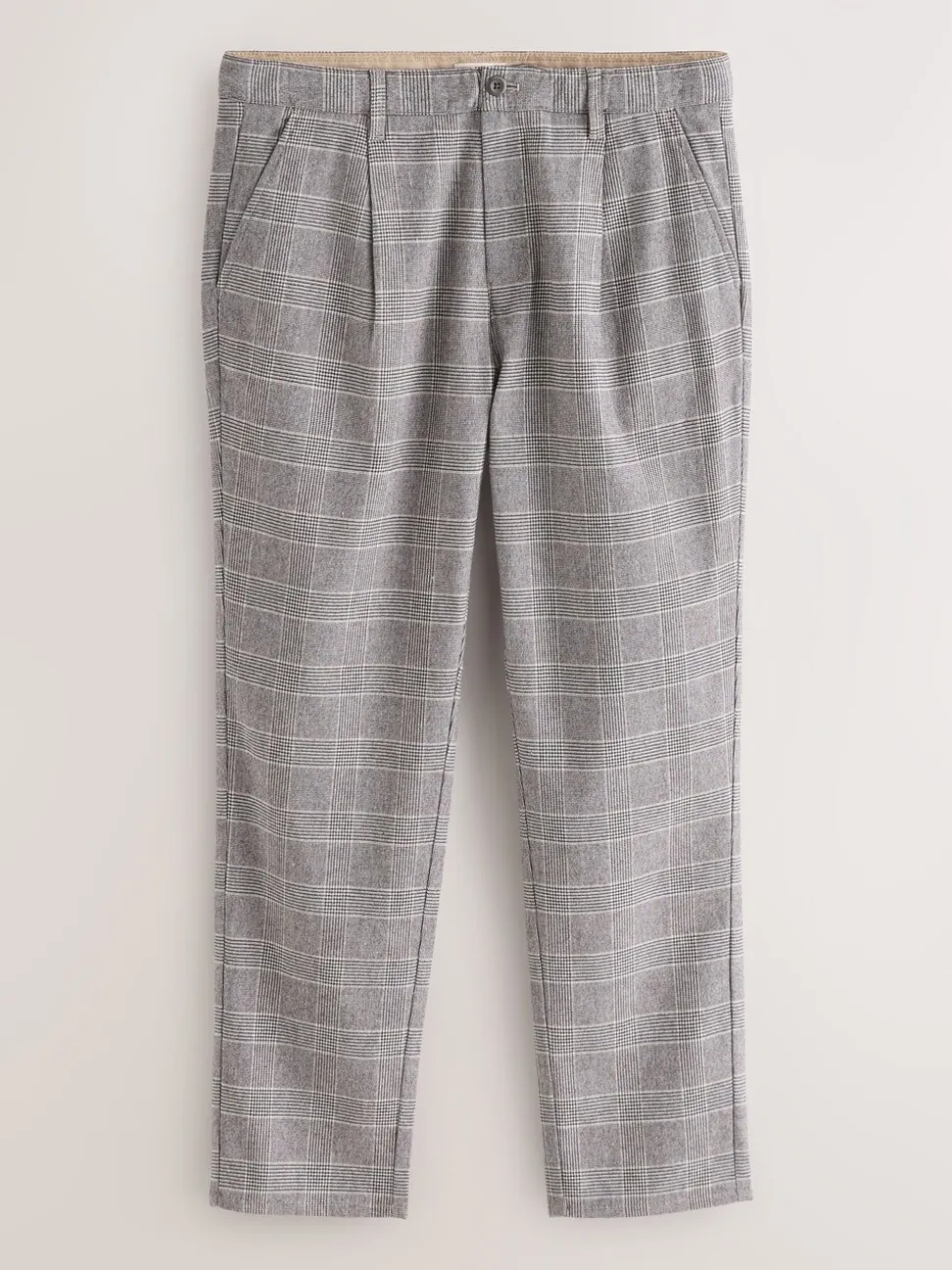 Lichtgrijs - Signature Heritage Pleated Trousers